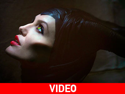 Η Jolie στον ρόλο της «κακιάς» νεράιδας…